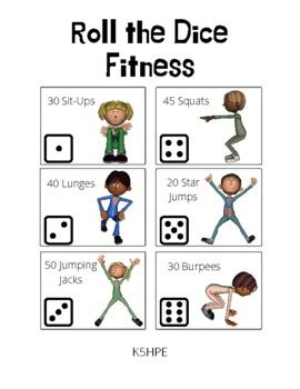 Dice Game Workout — Homeschooling PE.